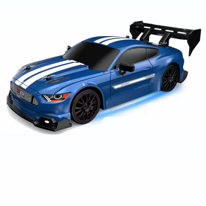1:24 RC Drift Car 4WD Remote Control High Speed Racing Vehicle with LED Lights 2.4GHz Radio
